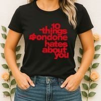 Condoneit Things Condone Hates About You Women's T-Shirt thumb 2