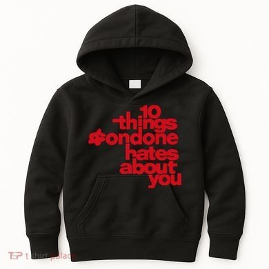 Condoneit Things Condone Hates About You Kids Hoodie
