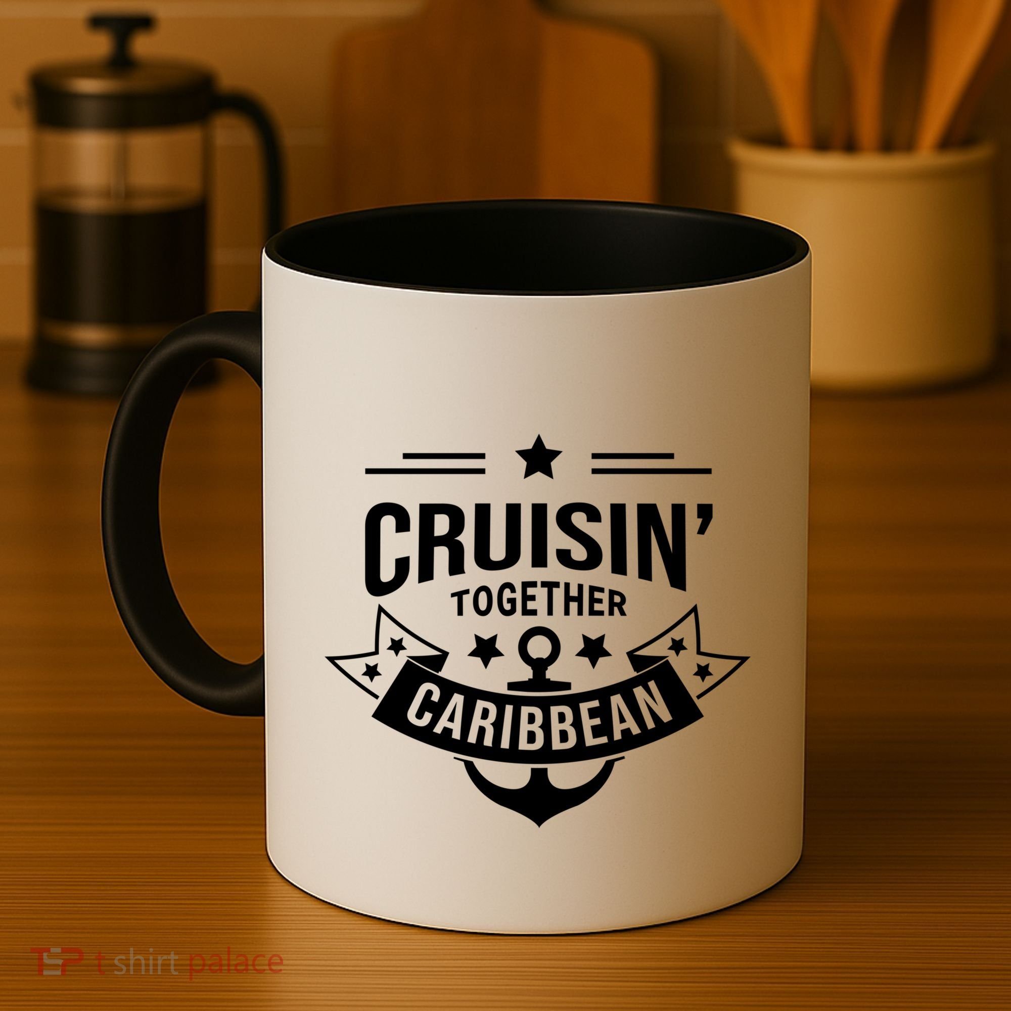 Cruisin Together Caribbean Cute Gift Coffee Mug