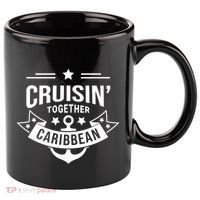 Cruisin Together Caribbean Cute Gift 11oz C Handle Ceramic Mug thumb 0
