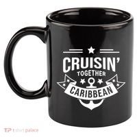 Cruisin Together Caribbean Cute Gift 11oz C Handle Ceramic Mug thumb 2