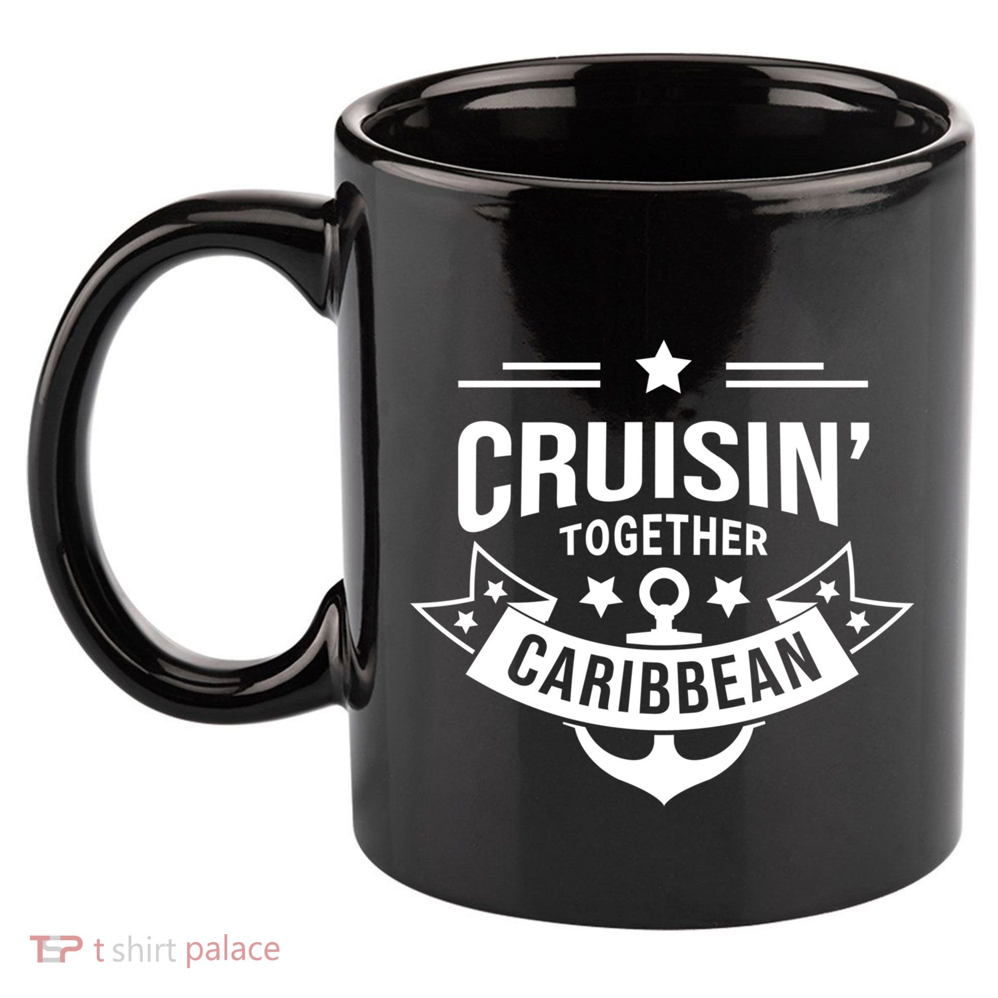 Cruisin Together Caribbean Cute Gift 11oz C Handle Ceramic Mug