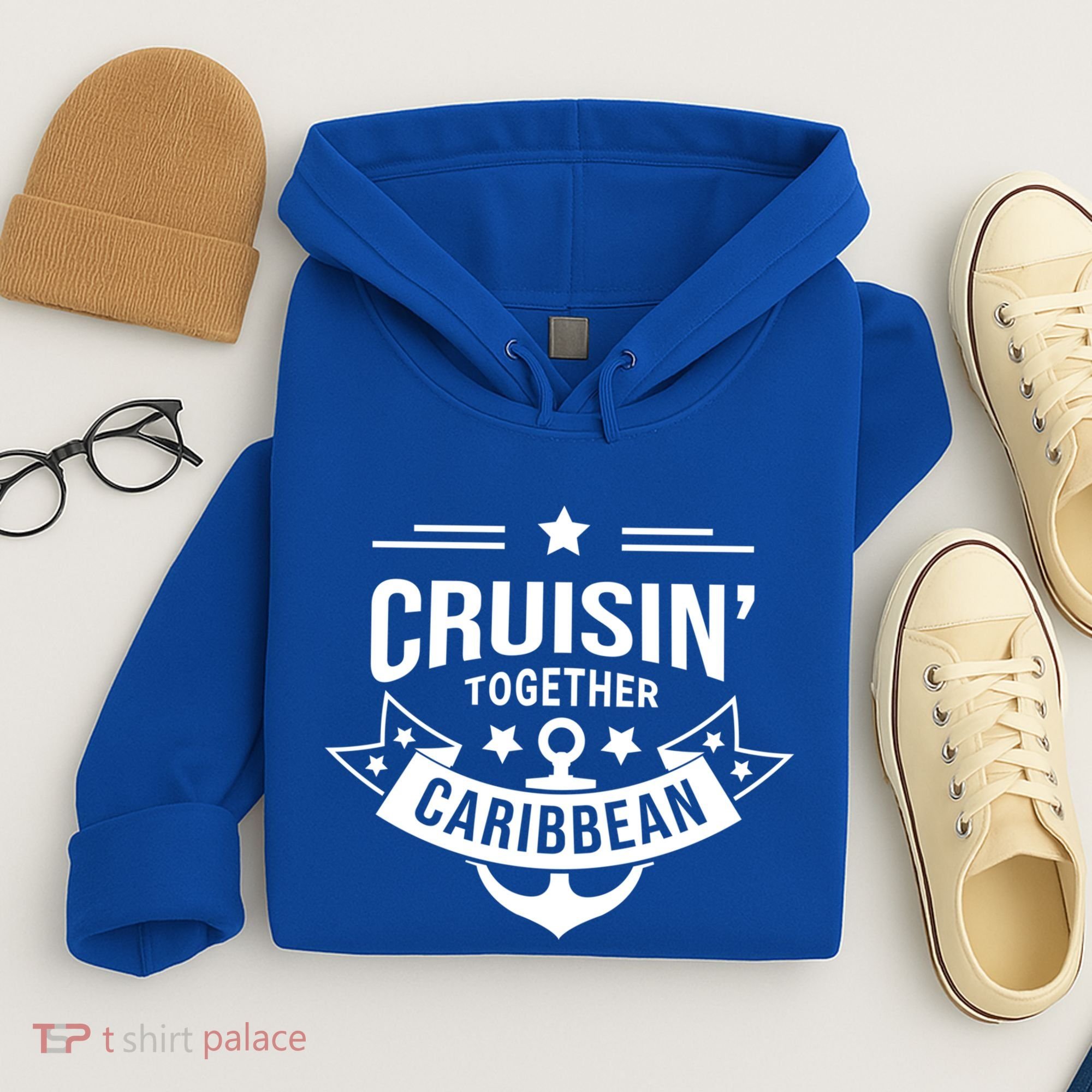 Cruisin Together Caribbean Cute Gift Hoodie