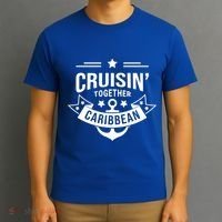 Cruisin Together Caribbean Cute Gift T-Shirt thumb 3