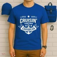 Cruisin Together Caribbean Cute Gift T-Shirt thumb 6