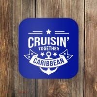 Cruisin Together Caribbean Cute Gift Coaster thumb 0