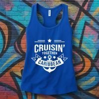 Cruisin Together Caribbean Cute Gift Women's Tank Top thumb 3