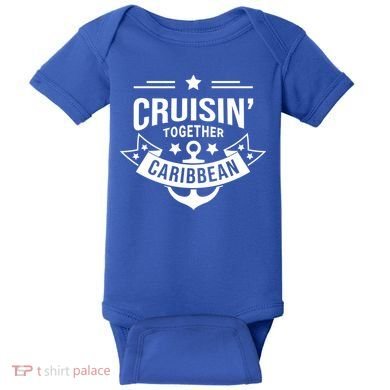 Cruisin Together Caribbean Cute Gift Baby Bodysuit