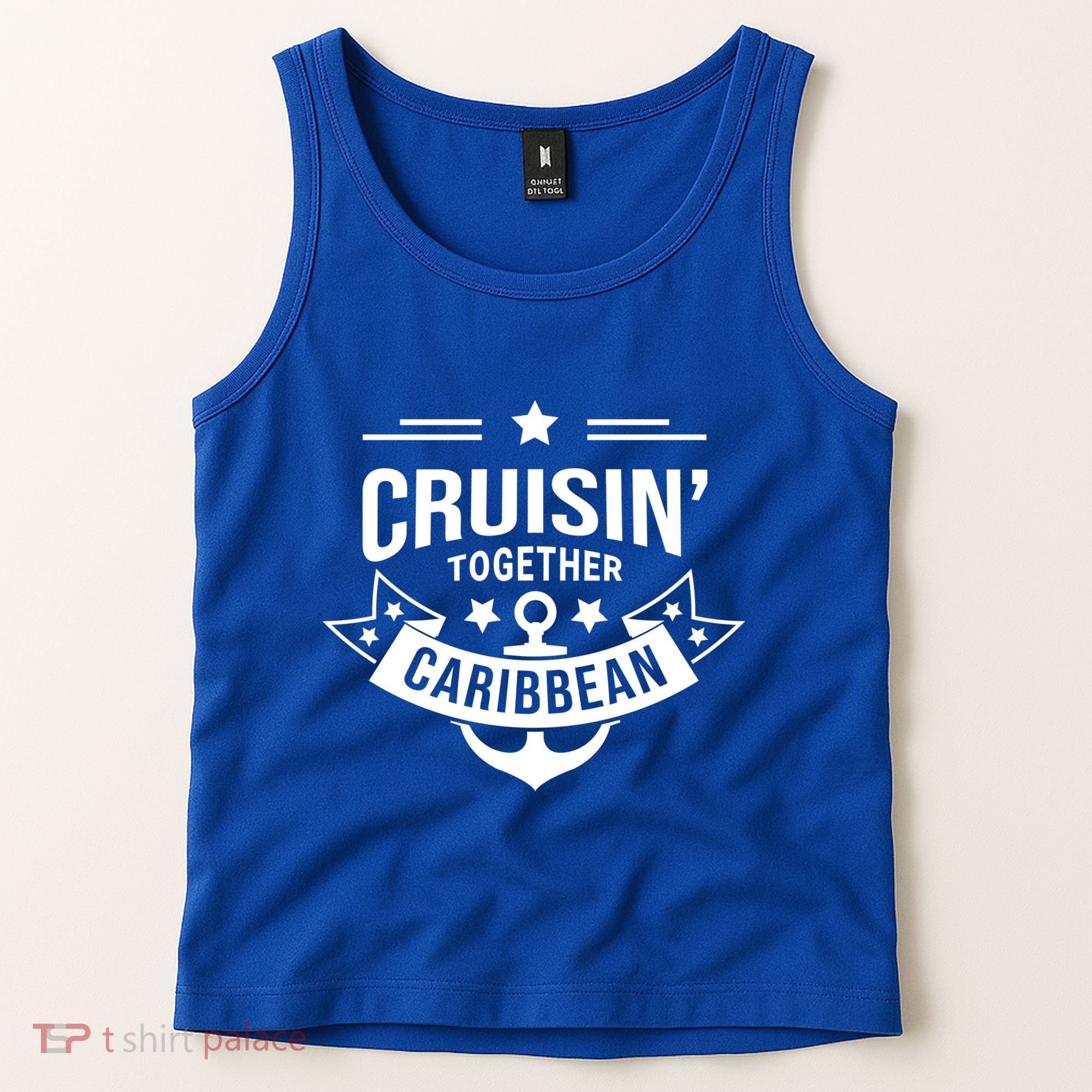 Cruisin Together Caribbean Cute Gift Tank Top