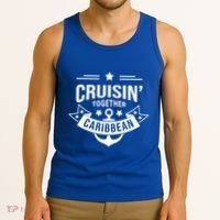 Cruisin Together Caribbean Cute Gift Tank Top thumb 3