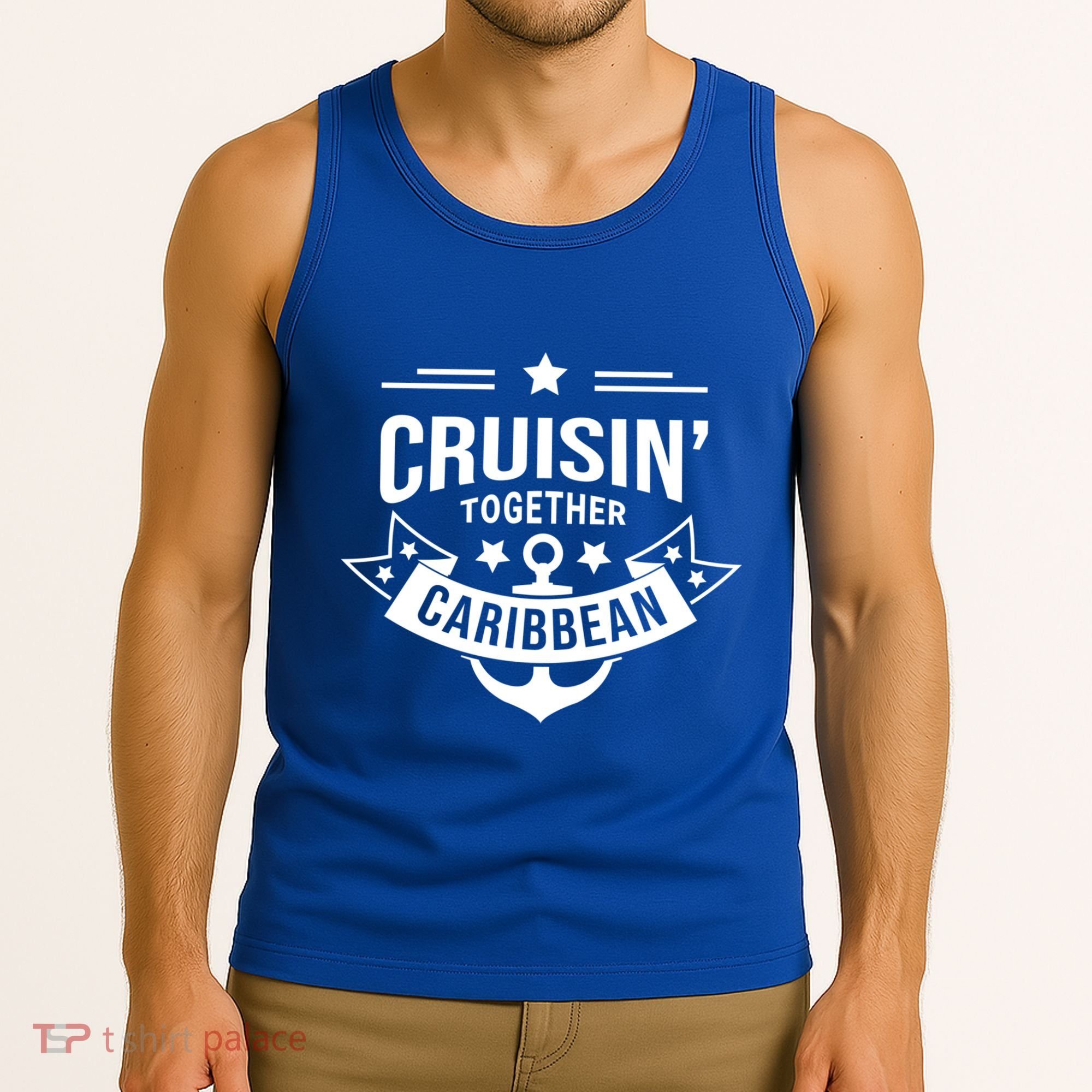 Cruisin Together Caribbean Cute Gift Tank Top
