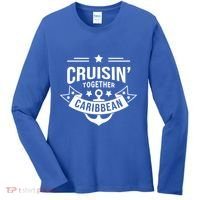 Cruisin Together Caribbean Cute Gift Women's Long Sleeve Shirt thumb 0