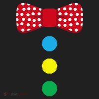Clown Tie Costume Circus Rainbow Halloween Carnival Beanie thumb 2