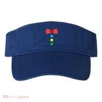 Clown Tie Costume Circus Rainbow Halloween Carnival Visor thumb 0