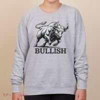 Crypto Trader Cryptocurrency Investor Day Trading Bullish Women's Sweatshirt thumb 0