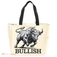 Crypto Trader Cryptocurrency Investor Day Trading Bullish Tote Bag thumb 0