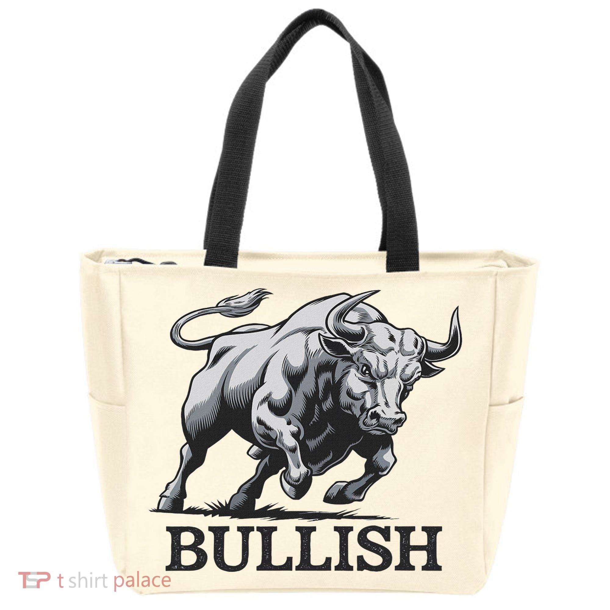 Crypto Trader Cryptocurrency Investor Day Trading Bullish Tote Bag
