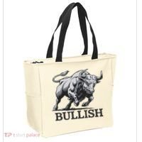 Crypto Trader Cryptocurrency Investor Day Trading Bullish Tote Bag thumb 2