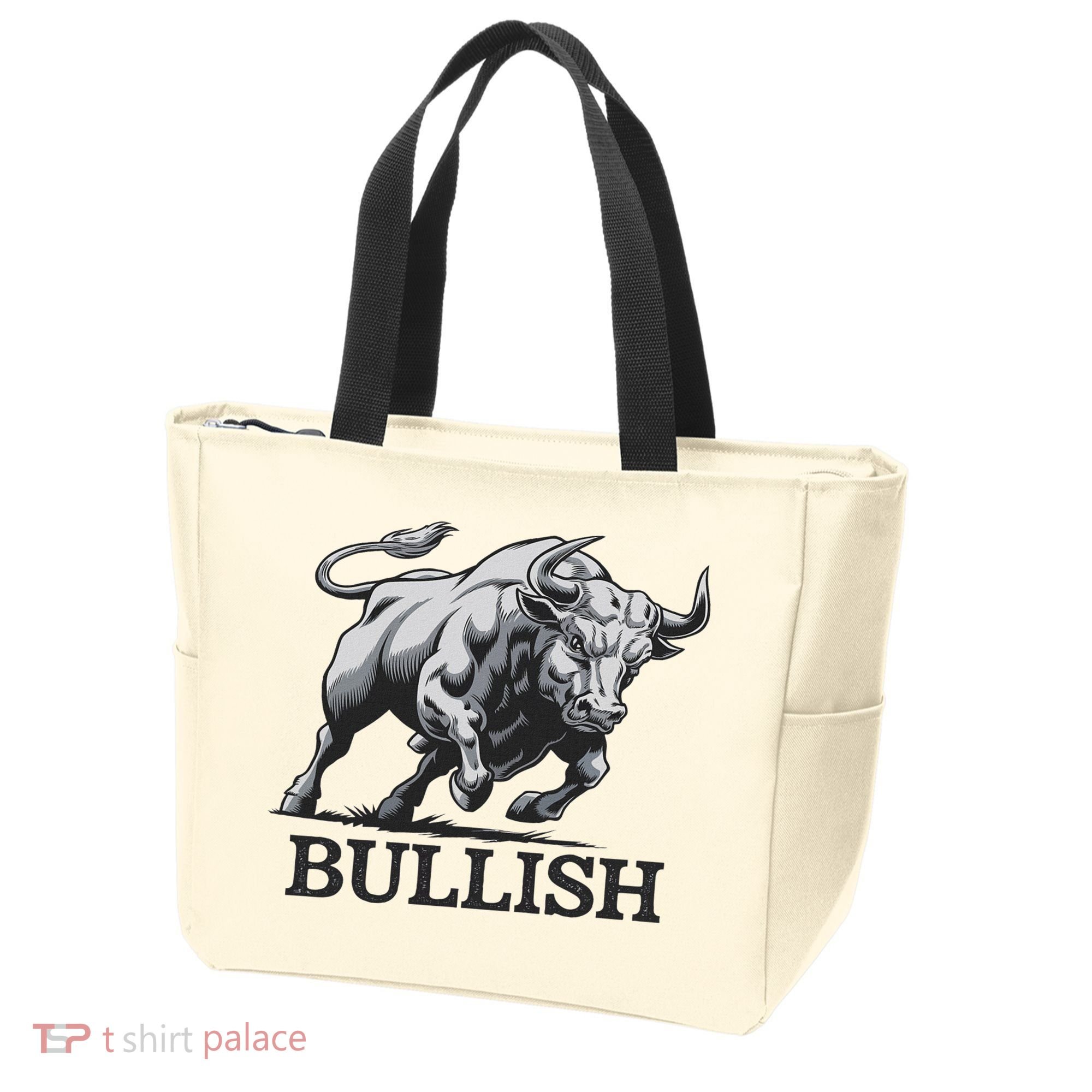Crypto Trader Cryptocurrency Investor Day Trading Bullish Tote Bag