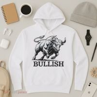 Crypto Trader Cryptocurrency Investor Day Trading Bullish Hoodie thumb 3