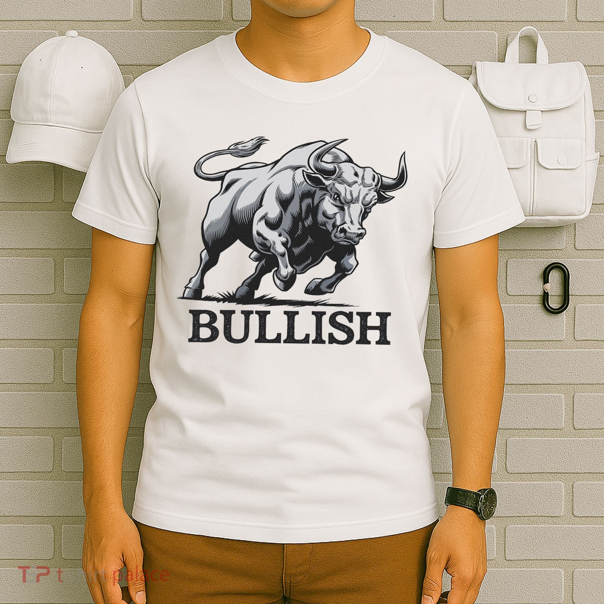 Crypto Trader Cryptocurrency Investor Day Trading Bullish T-Shirt