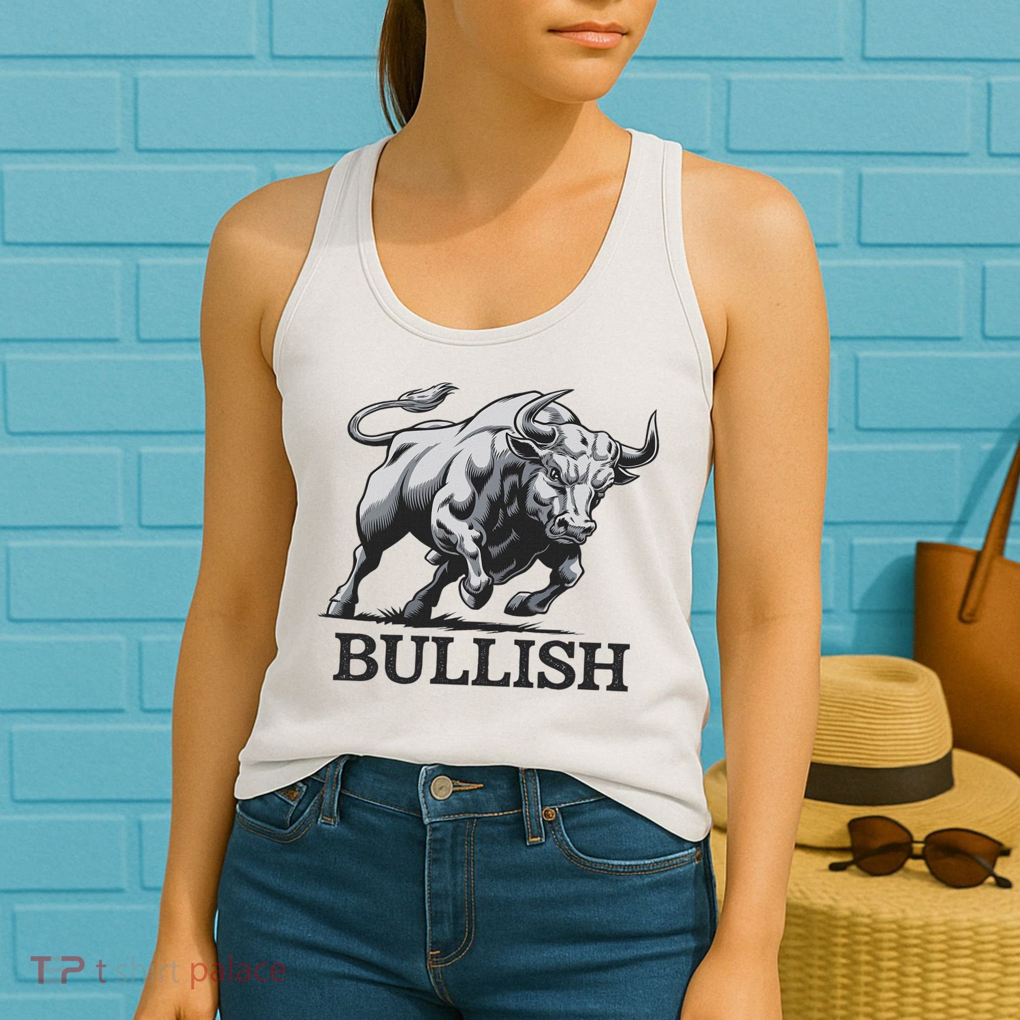 Crypto Trader Cryptocurrency Investor Day Trading Bullish Women's Tank Top