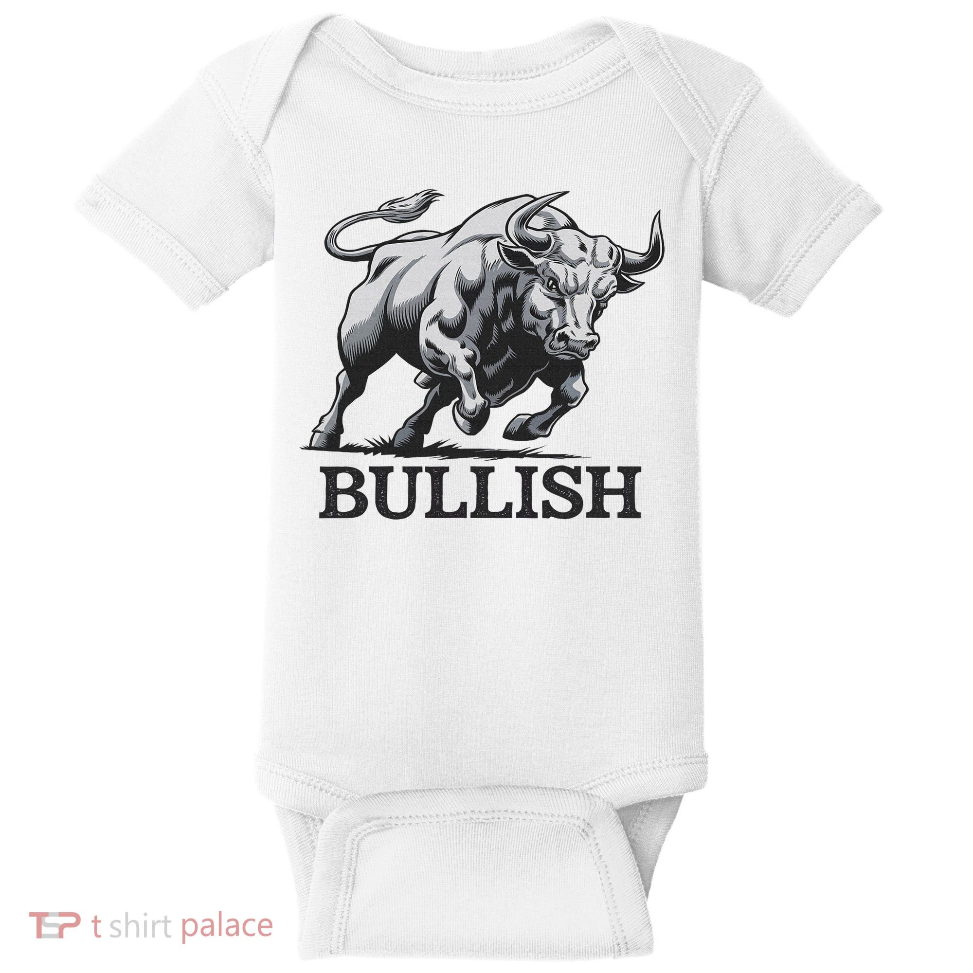 Crypto Trader Cryptocurrency Investor Day Trading Bullish Baby Bodysuit