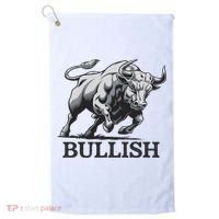 Crypto Trader Cryptocurrency Investor Day Trading Bullish Golf Towel thumb 0