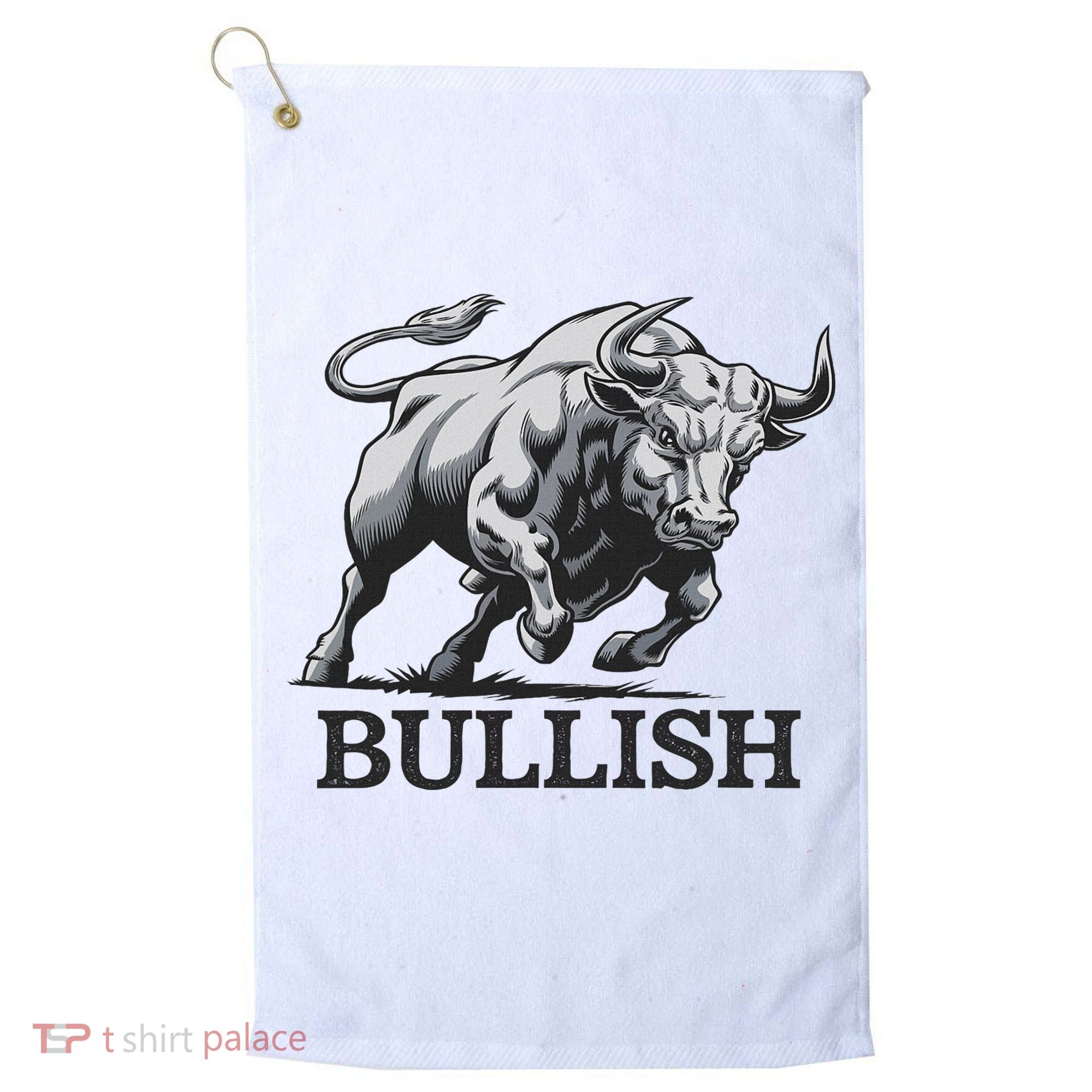 Crypto Trader Cryptocurrency Investor Day Trading Bullish Golf Towel