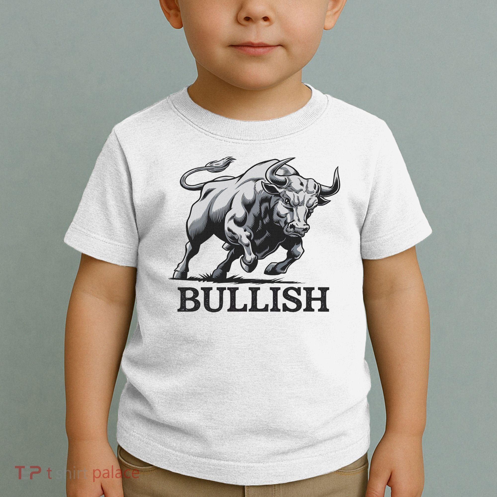 Crypto Trader Cryptocurrency Investor Day Trading Bullish Toddler T-Shirt