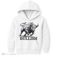 Crypto Trader Cryptocurrency Investor Day Trading Bullish Kids Hoodie thumb 0