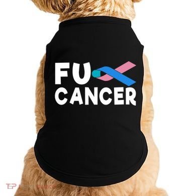 Cancer Thyroid Cancer Funny Gift Doggie Tank