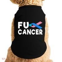 Cancer Thyroid Cancer Funny Gift Doggie Tank thumb 0