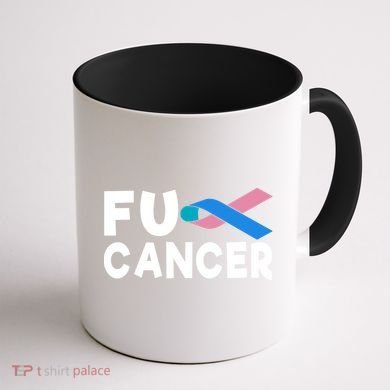 Cancer Thyroid Cancer Funny Gift Coffee Mug back