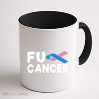 Cancer Thyroid Cancer Funny Gift Coffee Mug thumb 1