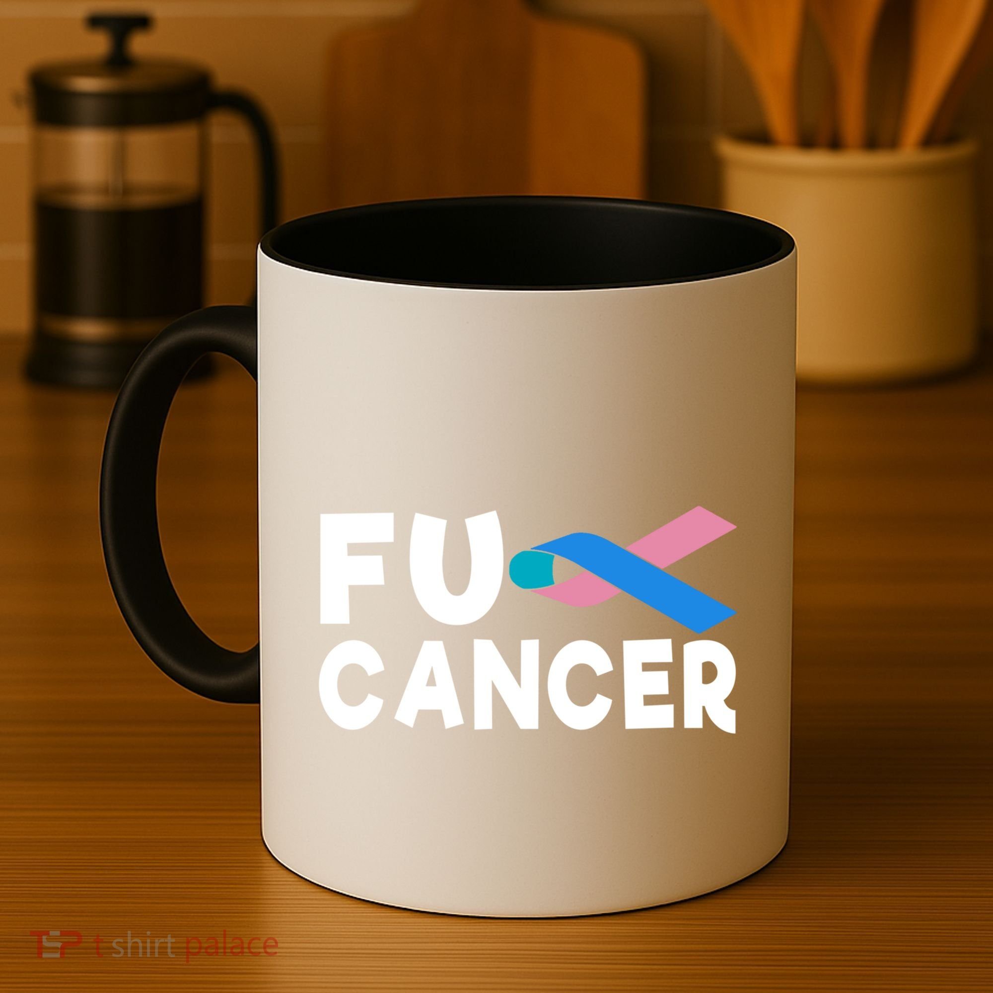 Cancer Thyroid Cancer Funny Gift Coffee Mug