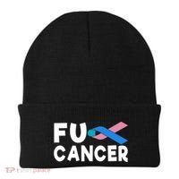 Cancer Thyroid Cancer Funny Gift Beanie thumb 0