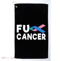 Cancer Thyroid Cancer Funny Gift Golf Towel thumb 0