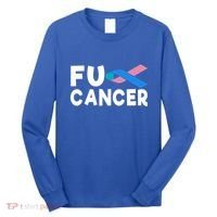 Cancer Thyroid Cancer Funny Gift Long Sleeve Shirt thumb 0