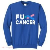 Cancer Thyroid Cancer Funny Gift Sweatshirt thumb 0