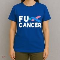 Cancer Thyroid Cancer Funny Gift T-Shirt thumb 4