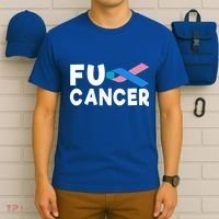 Cancer Thyroid Cancer Funny Gift T-Shirt thumb 6