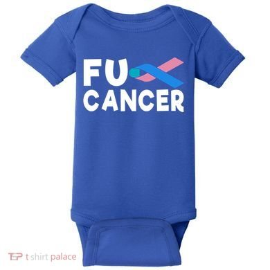 Cancer Thyroid Cancer Funny Gift Baby Bodysuit