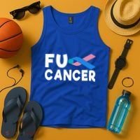 Cancer Thyroid Cancer Funny Gift Tank Top thumb 4