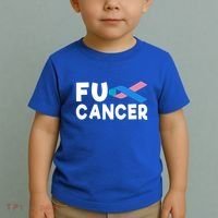 Cancer Thyroid Cancer Funny Gift Toddler T-Shirt thumb 2