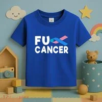 Cancer Thyroid Cancer Funny Gift Toddler T-Shirt thumb 3