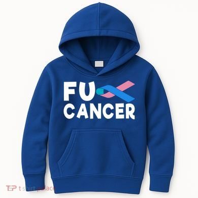 Cancer Thyroid Cancer Funny Gift Kids Hoodie