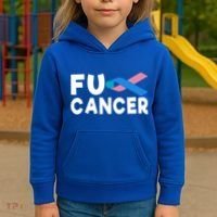 Cancer Thyroid Cancer Funny Gift Kids Hoodie thumb 3