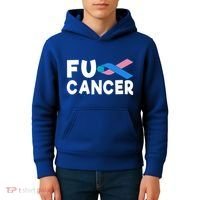 Cancer Thyroid Cancer Funny Gift Kids Hoodie thumb 4