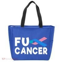 Cancer Thyroid Cancer Funny Gift Tote Bag thumb 0